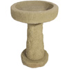 Willowstone Medium Rustic Bird Bath